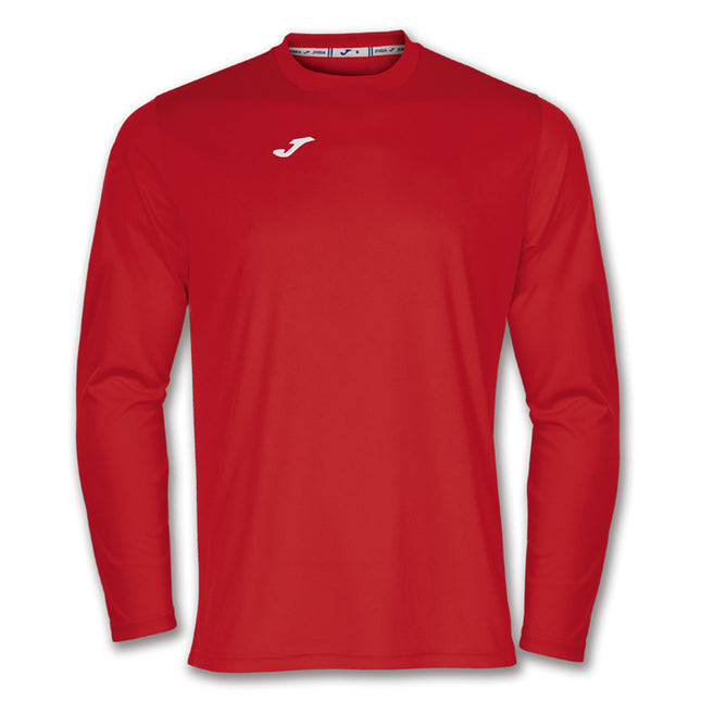 Maglia calcio manica lunga Joma Combi uomo rossa