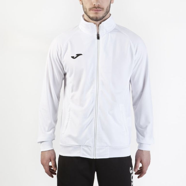 Giacca tuta sportiva Joma Gala uomo bianca