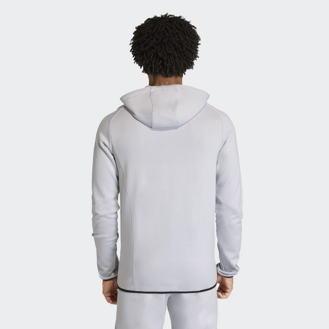 Felpa con cappuccio adidas Tiro Travel uomo full zip