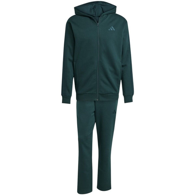 Tuta completa adidas full-zip fleece uomo