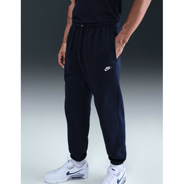Pantaloni da uomo in pile spazzolato con risvolto Nike FN3808-451