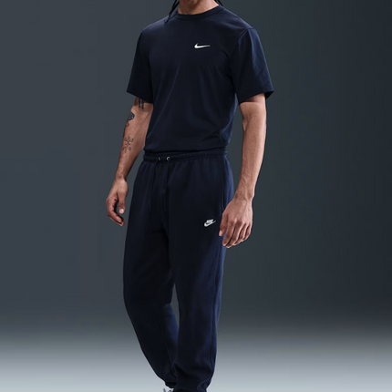 Pantaloni da uomo in pile spazzolato con risvolto Nike FN3808-451