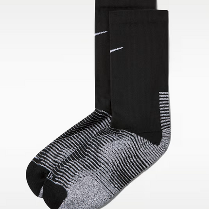 Calze da calcio NikeGrip Vapor Strike Nike uomo nero bianco