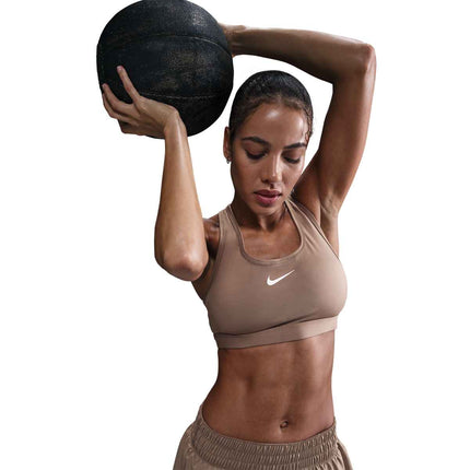 Reggiseno sportivo Nike Swoosh Medium Support donna