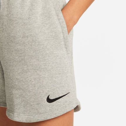 Bermuda sportivi Nike Fleece Park 20 donna nero bianco