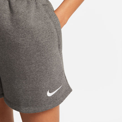 Bermuda sportivi Nike Fleece Park 20 donna nero bianco