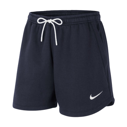 Bermuda sportivi Nike Fleece Park 20 donna nero bianco