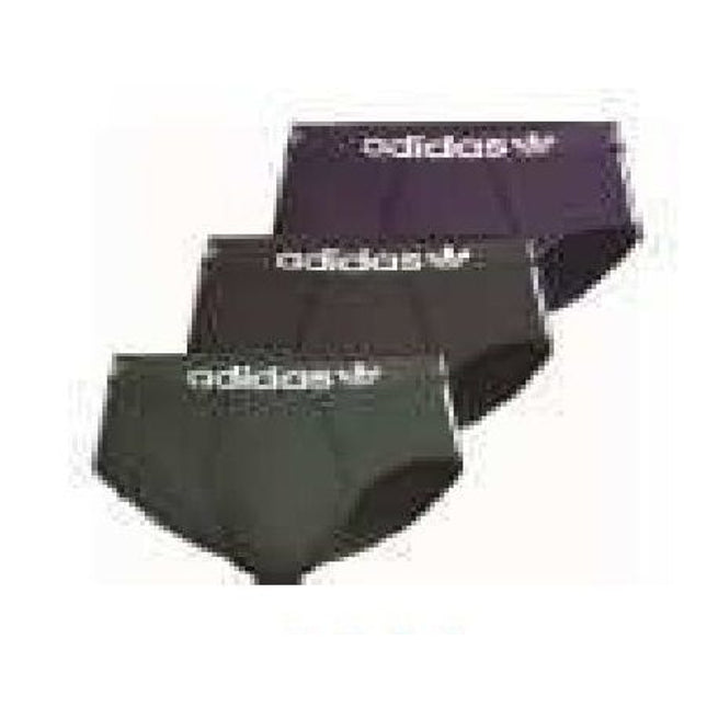Slip adidas uomo set 3 pezzi in cotone