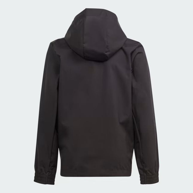 Giacca impermeabile adidas Entrada 22 junior con cappuccio
