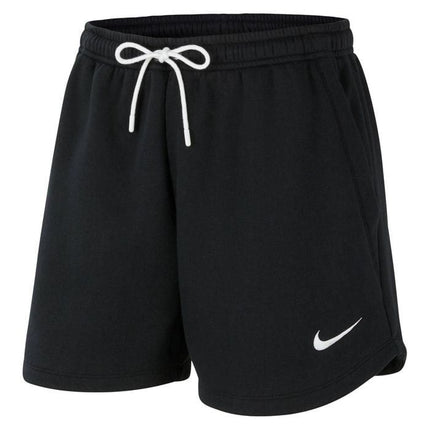 Bermuda sportivi Nike Fleece Park 20 donna nero bianco