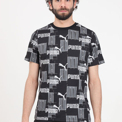 T-SHIRT ESS+ LOGO LAB AOP 678982-02