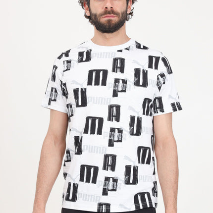 T-SHIRT ESS+ LOGO LAB AOP 678982-02