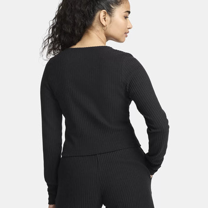 Cardigan Full-Zip Nike Sportswear Chill Rib FN3682-010