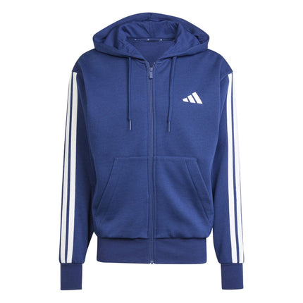 Felpa con cappuccio adidas Essentials 3-Stripes Fleece JD1868