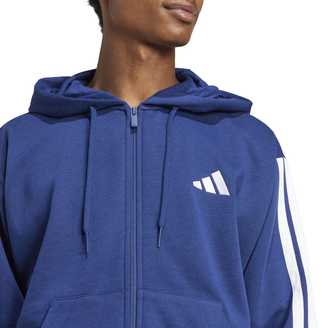 Felpa con cappuccio adidas Essentials 3-Stripes Fleece JD1868
