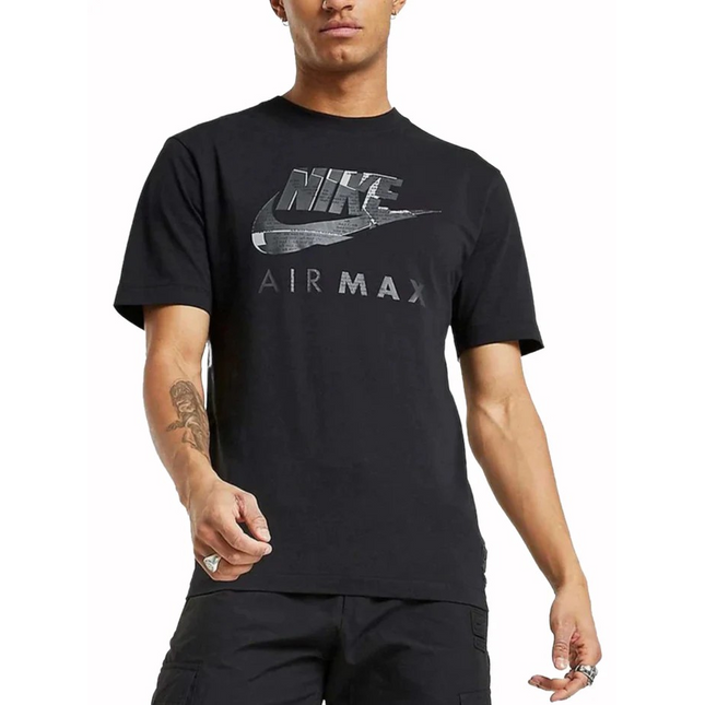 T-shirt sportiva Nike NSW Air Max uomo bianca