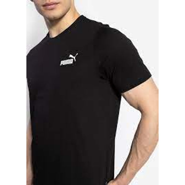 T-shirt sportiva PUMA Essentials uomo con small logo