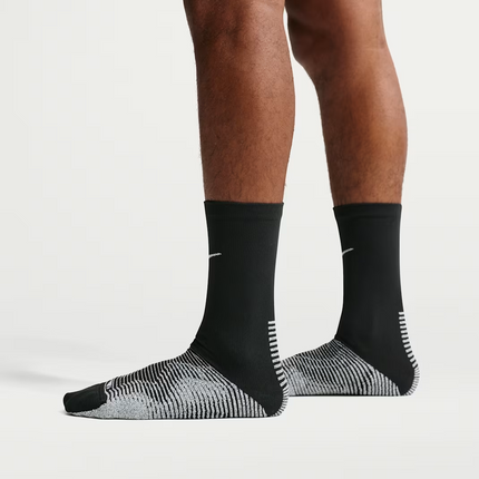 Calze da calcio NikeGrip Vapor Strike Nike uomo nero bianco