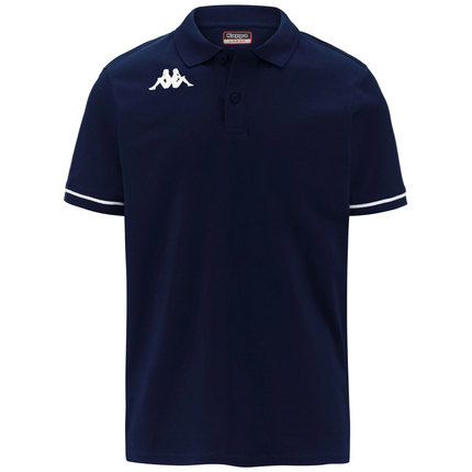 Polo sportiva Kappa4Training Barli junior uomo blu