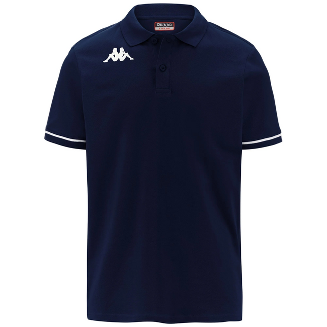Polo sportiva Kappa4Training Barli junior uomo blu